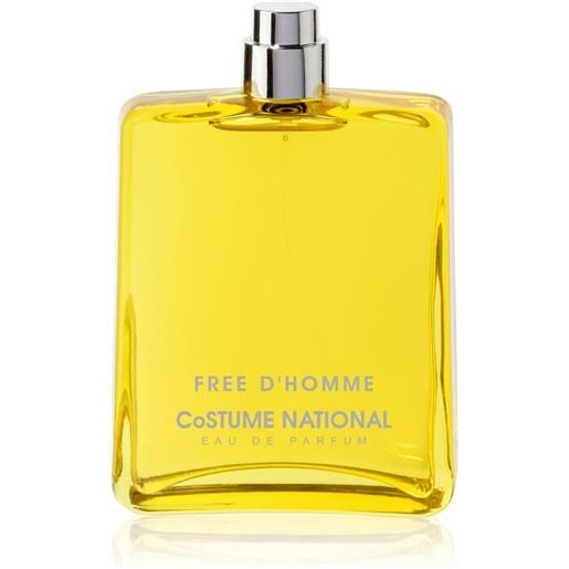 Costume national scents free d`homme eau de parfum 100ml