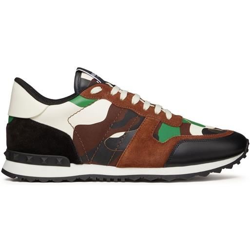 Valentino Garavani sneakers camouflage rockrunner - nero