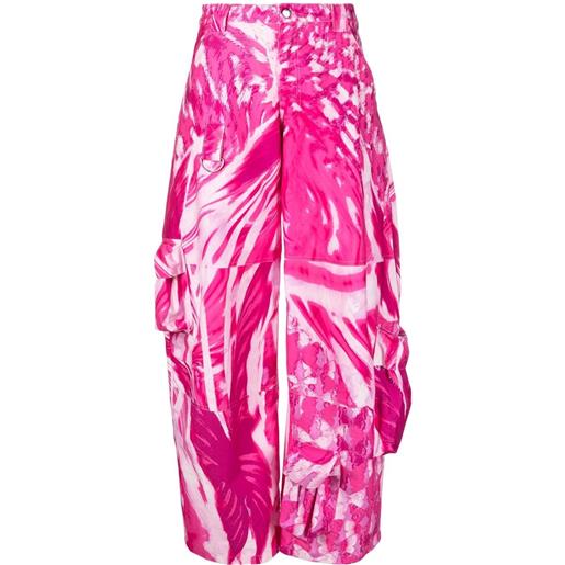 Collina Strada pantaloni con stampa - rosa