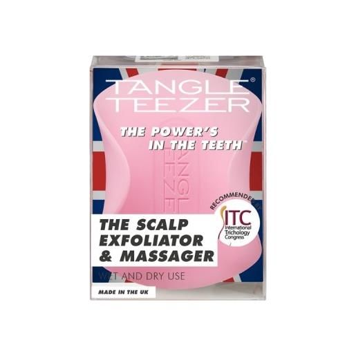 Tangle Teezer the scalp exfoliator & massager - pink