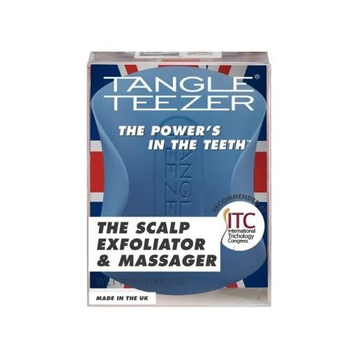 Tangle Teezer the scalp exfoliator & massager - blue