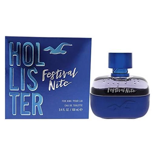 Hollister perfumes festival nite for him edt vapo 100 ml - kilograms