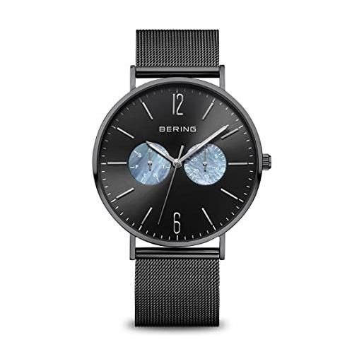 BERING unisex analogico quarzo classic orologio con cinturino in acciaio inossidabile cinturino e vetro zaffiro 14240-123