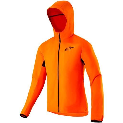 Alpinestars Bicycle steppe packable windshell jacket arancione 2xl uomo