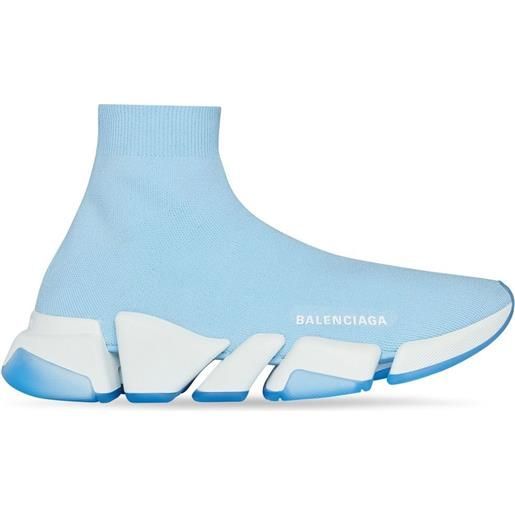 Balenciaga sneakers alte speed 2.0 - blu