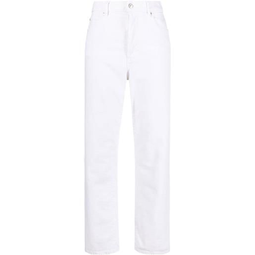 Dsquared2 jeans dritti white bull - bianco