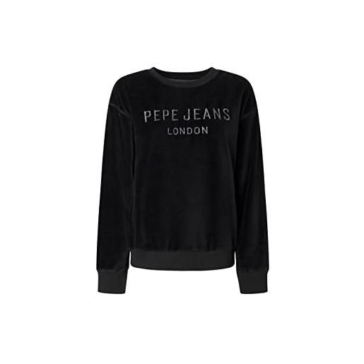 Pepe Jeans cora sweat maglione, donna, nero(black), l