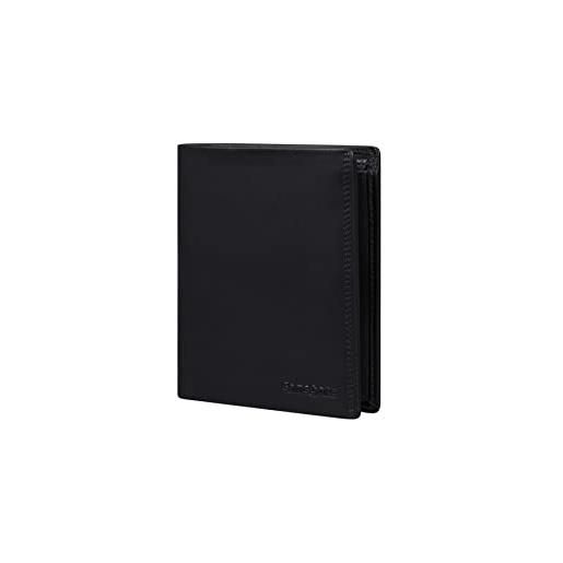 Samsonite attack 2 slg - portafoglio, 12,8 cm, colore: nero, nero (black), buste per carte di credito da uomo