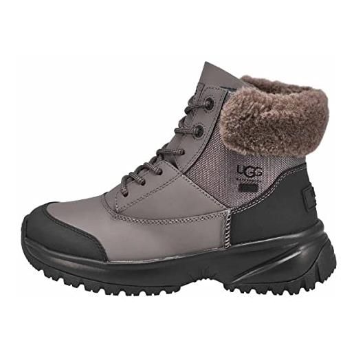 UGG yose fluff v2, stivali da neve donna, grigio (slate), 40 eu