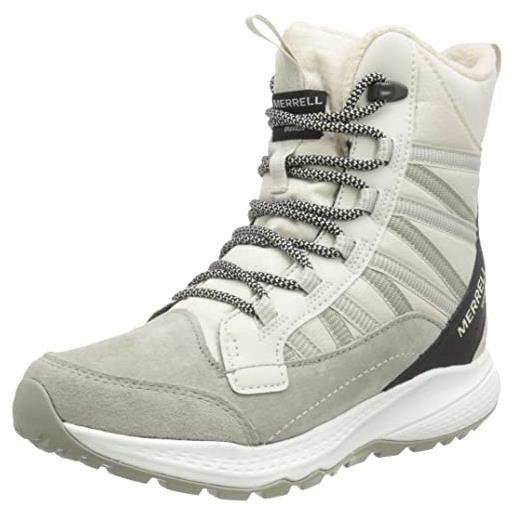 Merrell bravada edge 2 thermo mid wp, stivali da escursionismo donna, moonbeam, 39 eu