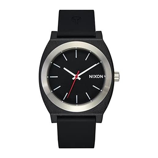 Nixon orologio analogueico quarzo uomo con cinturino in silicone a1361-000-00