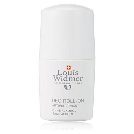 Louis Widmer widmer deo roll on non profumato, 50 ml