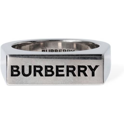 BURBERRY anello con incisione burberry