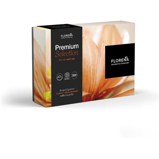 Amicafarmacia florena fermented skincare premium selection, kit viso anti-age