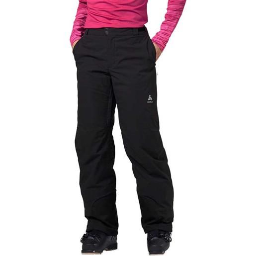 Odlo ski bluebird s-thermic pants nero 34 / regular donna