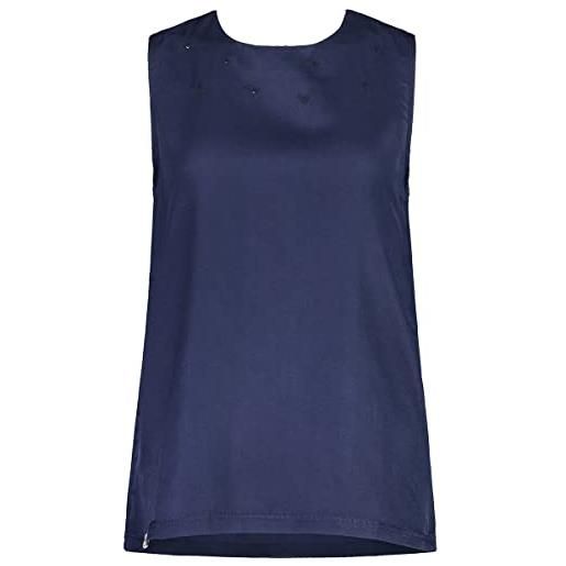 Maloja minicolam, maglietta donna, blu mezzanotte, m