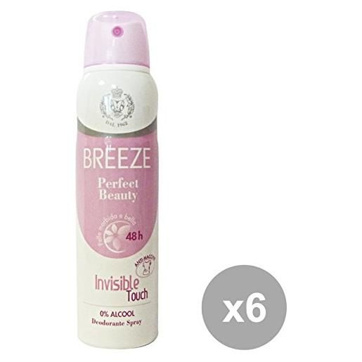 Breeze set 6 deodorante spray perfect beauty 150 ml. Cura del corpo
