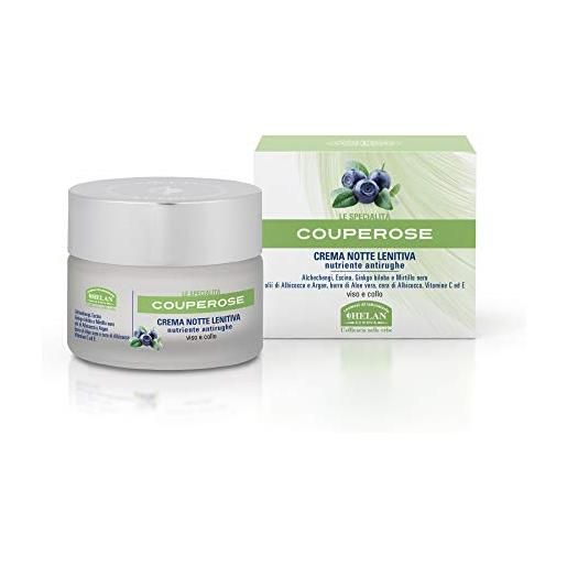 Helan - couperose crema notte lenitiva nutriente antirughe 50 ml