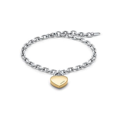 Mvmt braccialetto da donna collezione heartlock bracelet oro giallo - 28200182