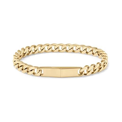 Mvmt braccialetto a catena da uomo collezione modern chain bracelet oro giallo - 28200134