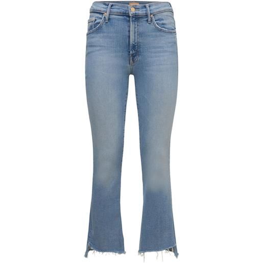 MOTHER jeans the insider crop step fray