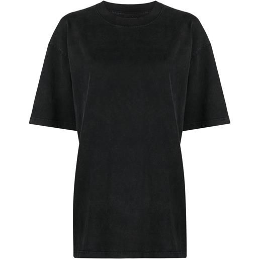 Balenciaga t-shirt con maniche corte - nero