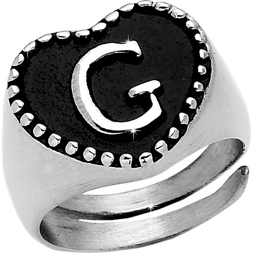 Beloved anello donna gioiello Beloved initials lettera g anlerewg2