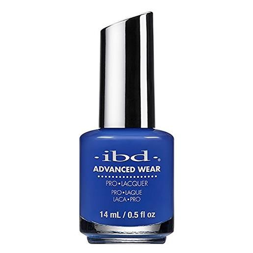 IBD just gel advanced wear nail polish, bardot indigo