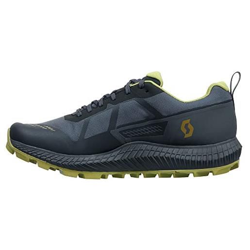 Scott sneakers supertrac 3 gtx, scarpe da ginnastica unisex-adulto, midnight blue bright orange, 42.5 eu