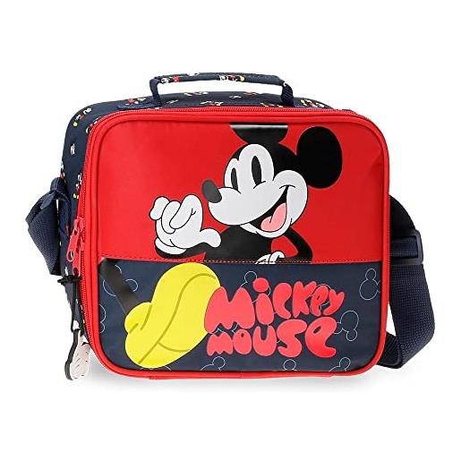 Disney topolino, multicolore, beauty case adattabile