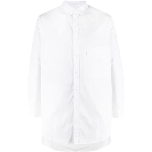 Yohji Yamamoto camicia lunga - bianco