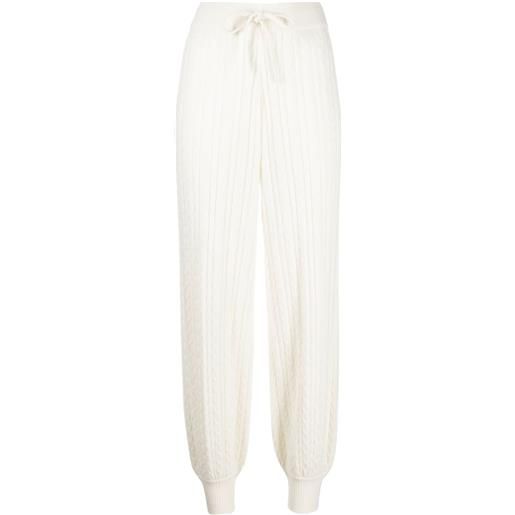 Madeleine Thompson pantaloni lily - bianco