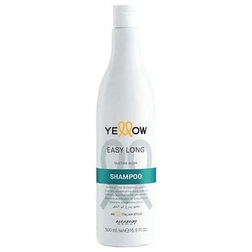 Alfaparf yellow easy long kit shampoo, conditioner & tonic tahitian algae