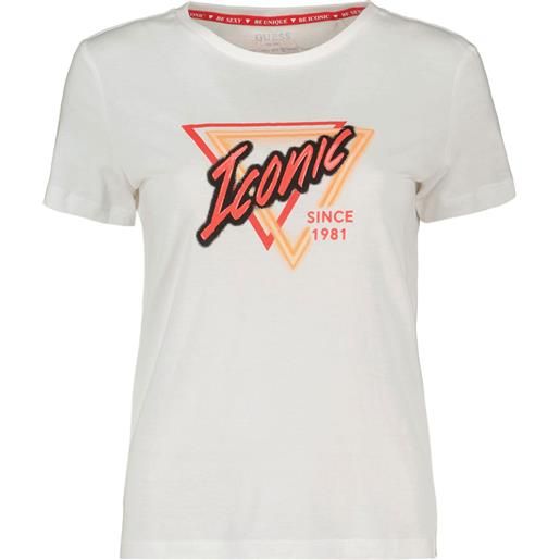 GUESS t-shirt new icon logo donna