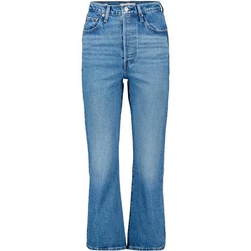 LEVI'S jeans ribcage crop bootcut donna