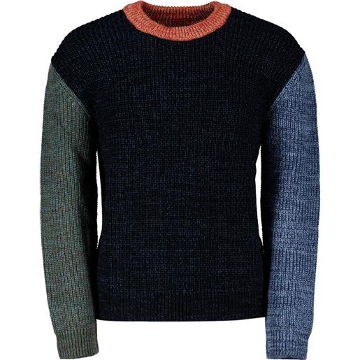 EDWIN maglione girocollo tricolor alaric