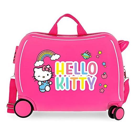 Hello Kitty you are cute, valigia per bambine e ragazze, fucsia (fuchsia), 50x39x20 cms