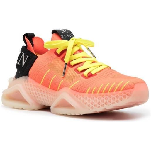 Philipp Plein sneakers runner iconic - arancione