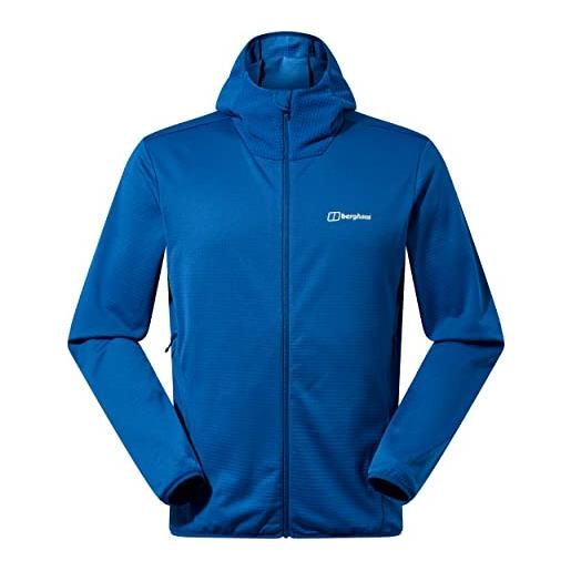 Berghaus keppla giacca in pile con cappuccio da uomo, limoges, s