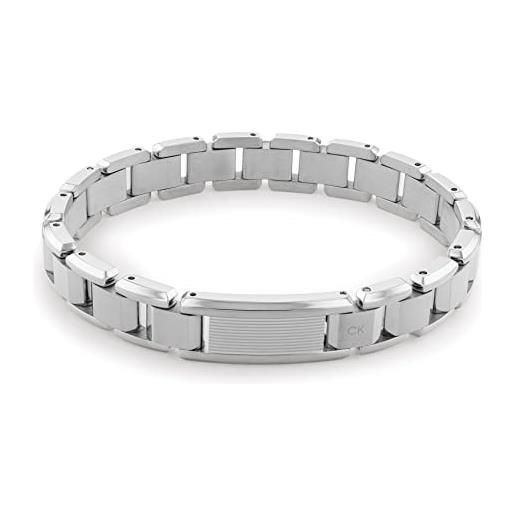 Calvin Klein braccialetto a maglie da uomo collezione network di acciaio inossidabile - 35000286