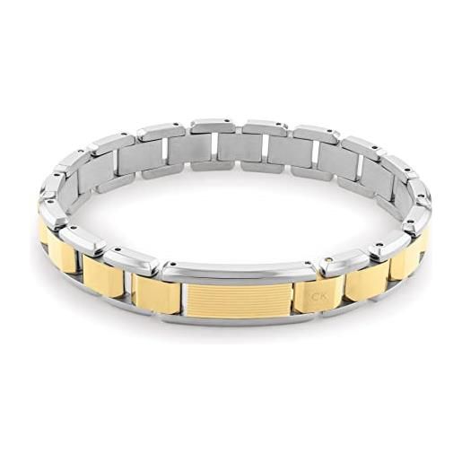 Calvin Klein braccialetto a maglie da uomo collezione network di acciaio inossidabile - 35000287