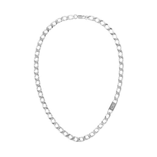 Calvin Klein collana a catena da uomo collezione outlook di acciaio inossidabile - 35000251