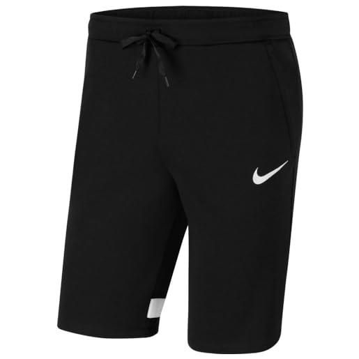 Nike, strike 21, pantaloncini, nero/bianco/bianco, l, uomo