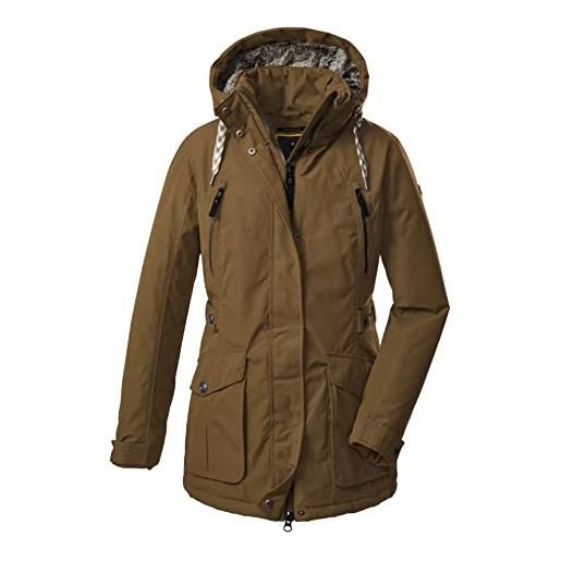 G.I.G.A. DX donna giacca funzionale casual con cappuccio staccabile con zip gw 62 wmn jckt, nero, 46, 38725-000