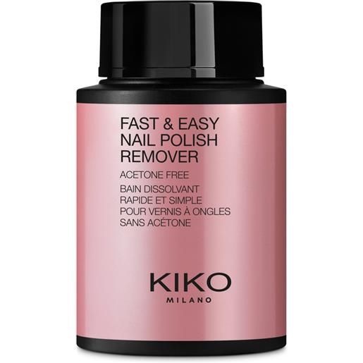 KIKO nail polish remover fast & easy acetone free