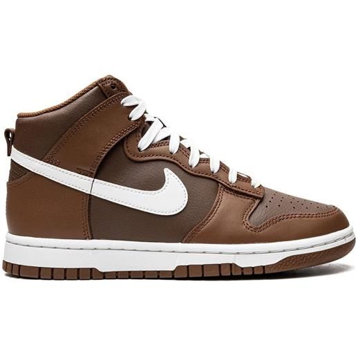 Nike sneakers dunk high "chocolate" - marrone