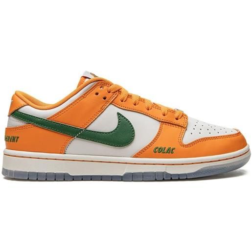 Nike sneakers dunk florida a&m - arancione