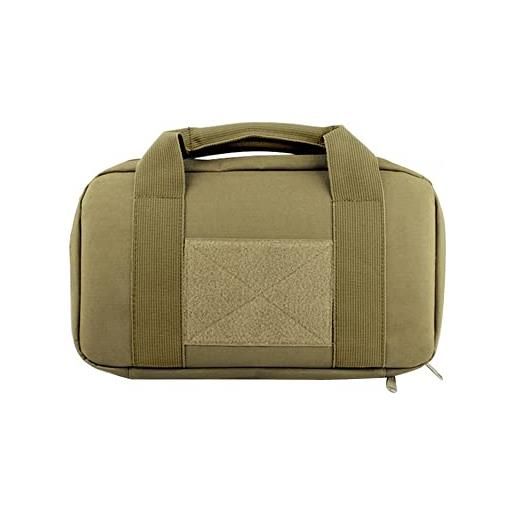 DONGKER molle admin pouch, borsa pistola 500d impermeabile edc carry pouch per caccia all'aperto tiro