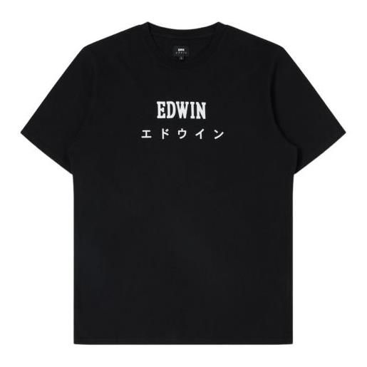 EDWIN t-shirt japan uomo black