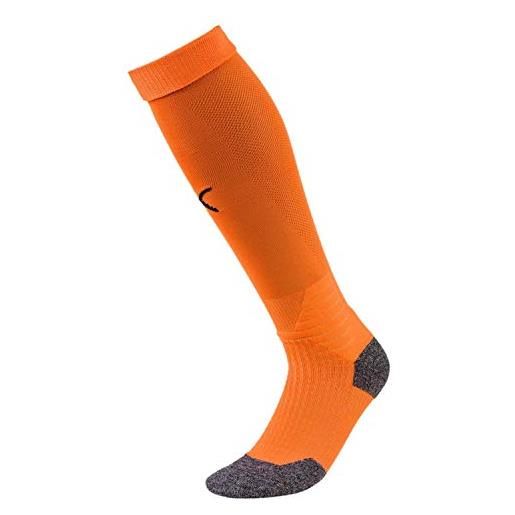 PUMA liga socks, calzettoni calcio unisex, bianco (puma white/puma black), 1